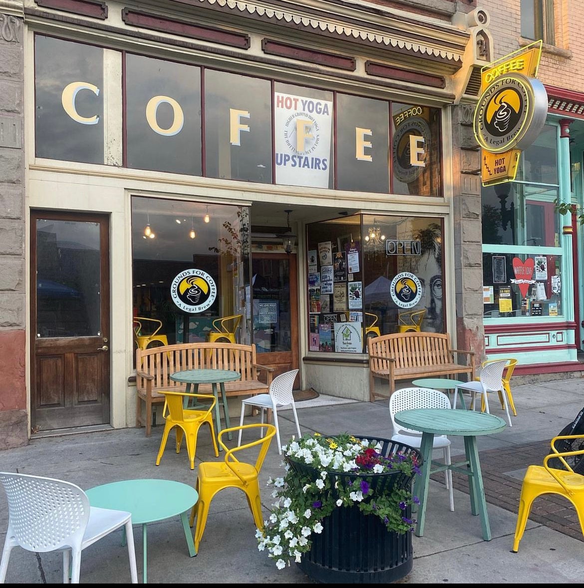 Ground for coffee discount